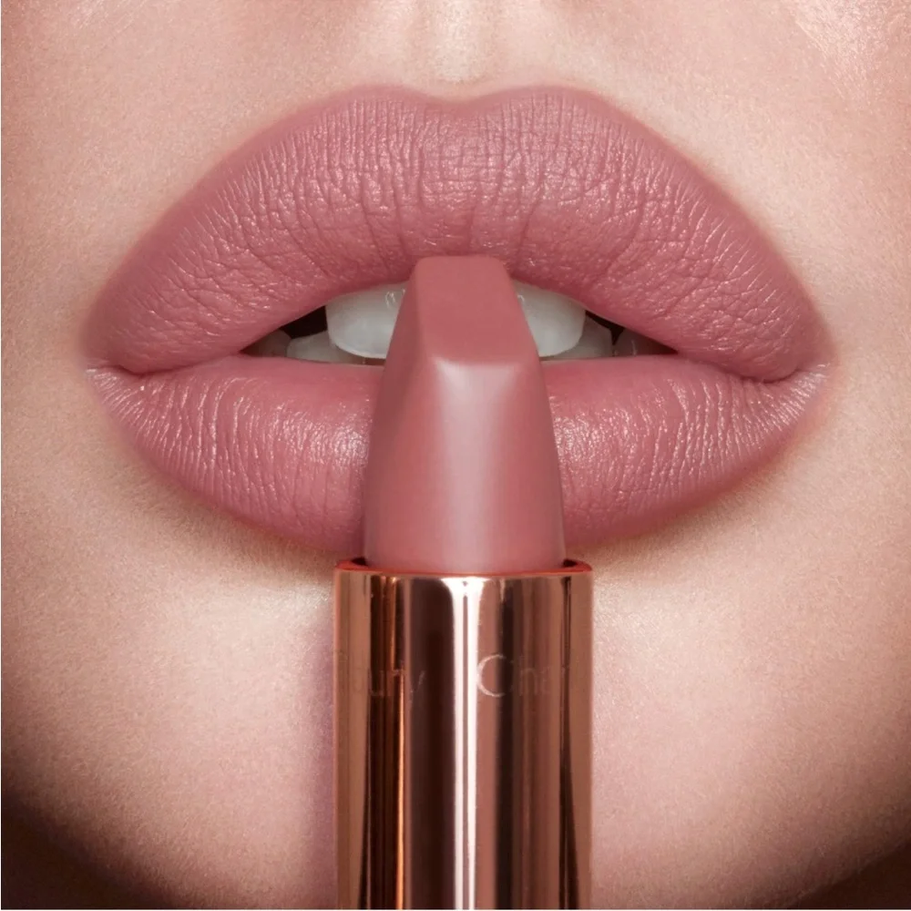 Charlotte Tilbury Travel Size Matte Revolution Lipstick “Pillowtalk”
